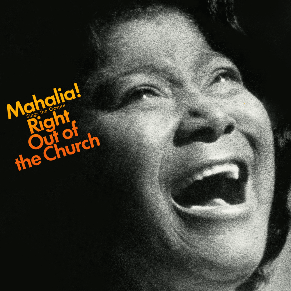 Album cover art for "Come On Up to Bright Glory" by Mahalia Jackson