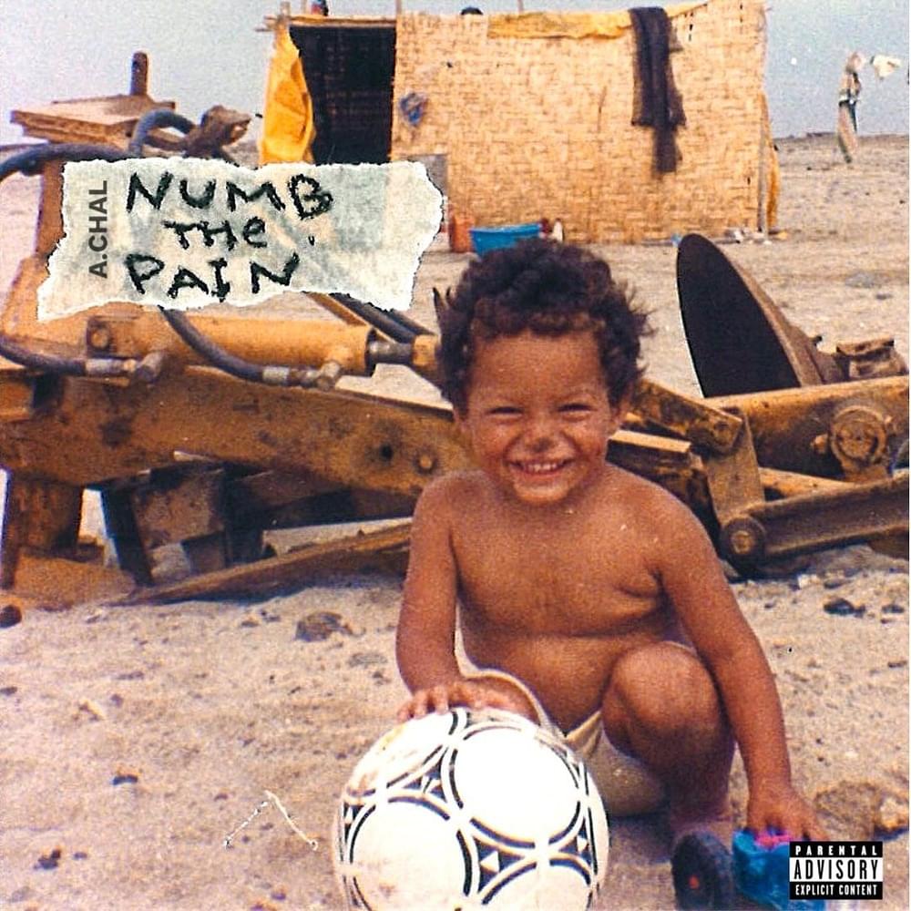 Album cover art for "Numb the Pain" by A.CHAL