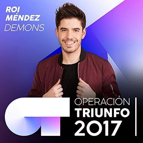 Album cover art for "Demons" by Operación Triunfo 2017 & Roi Méndez