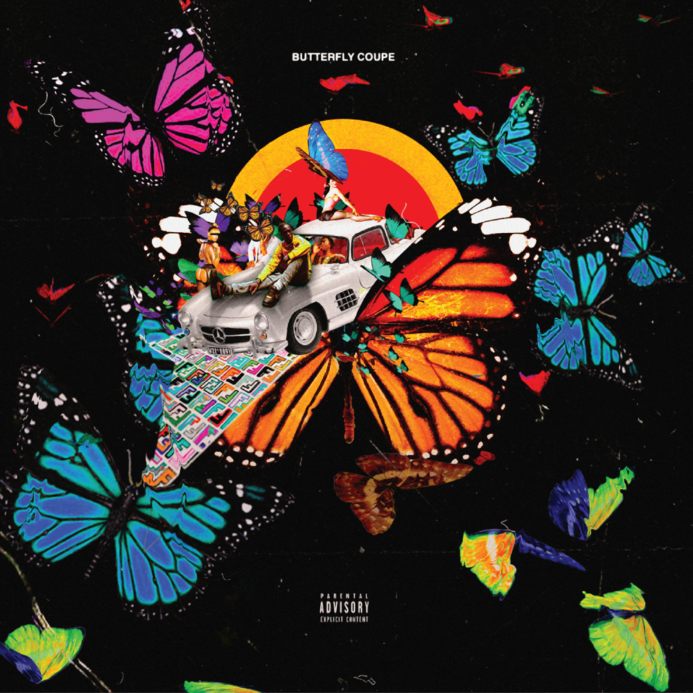 Album cover art for "Butterfly Coupe" by Playboi Carti