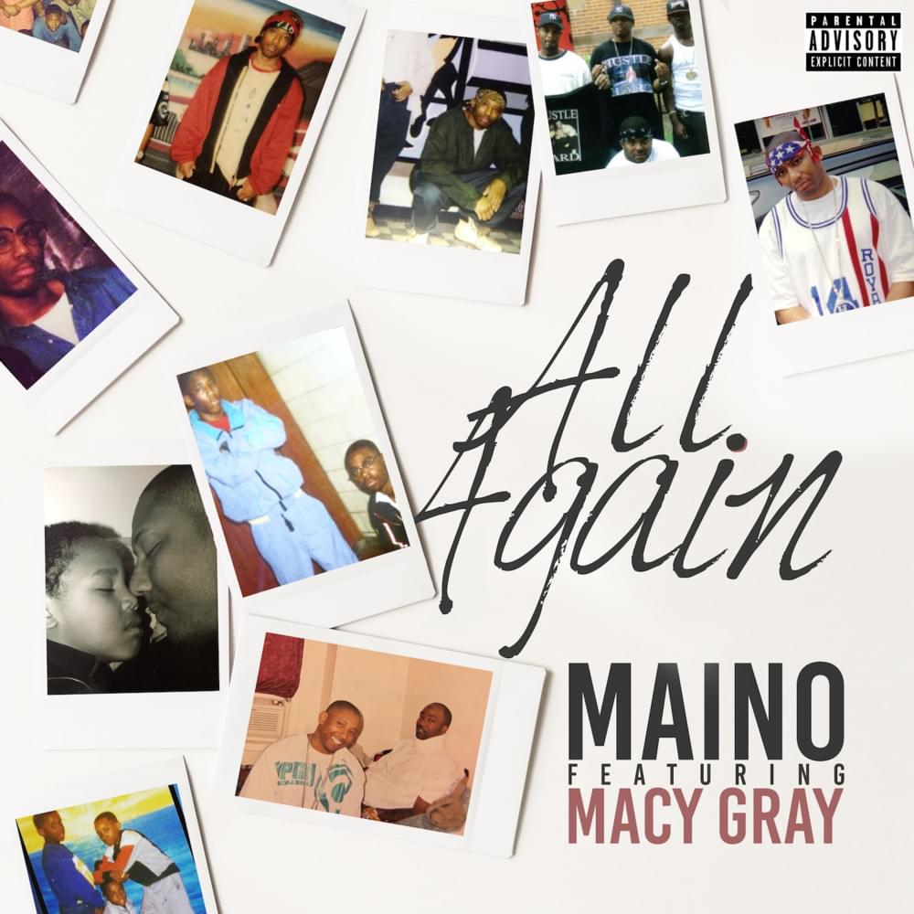 Album cover art for "All Again" by Maino & Macy Gray