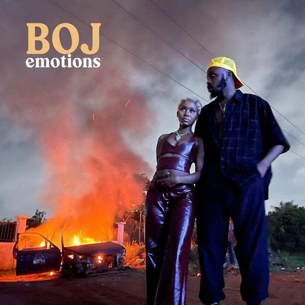 Album cover art for "Emotions" by Boj