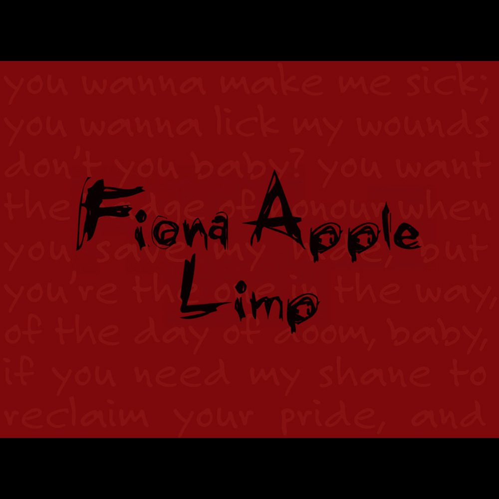 Album cover art for "Limp" by Fiona Apple