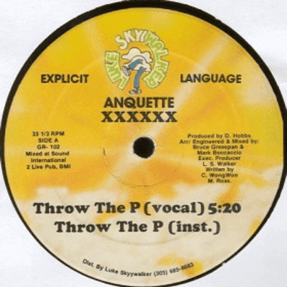 Throw The P (Instrumental) by Anquette