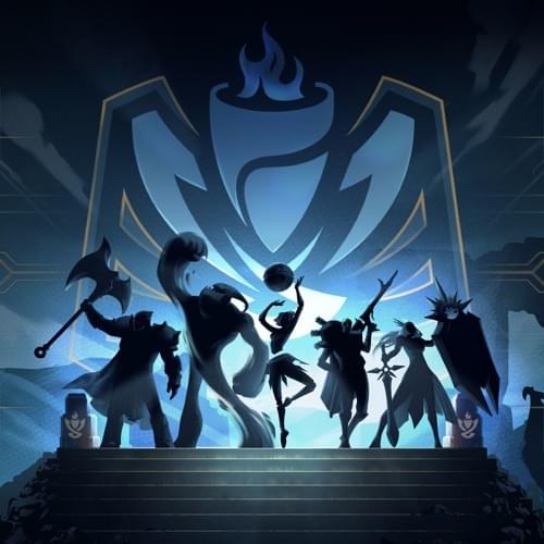 Album cover art for "Clash - Theme" by League of Legends