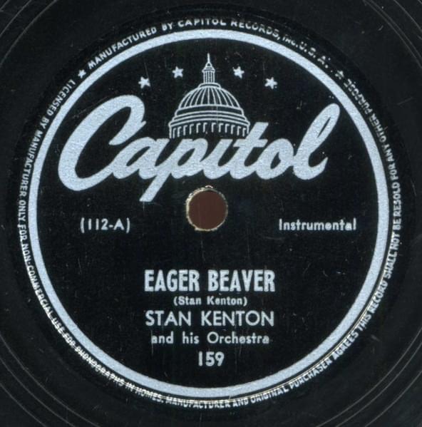 Album cover art for "Eager Beaver" by Stan Kenton