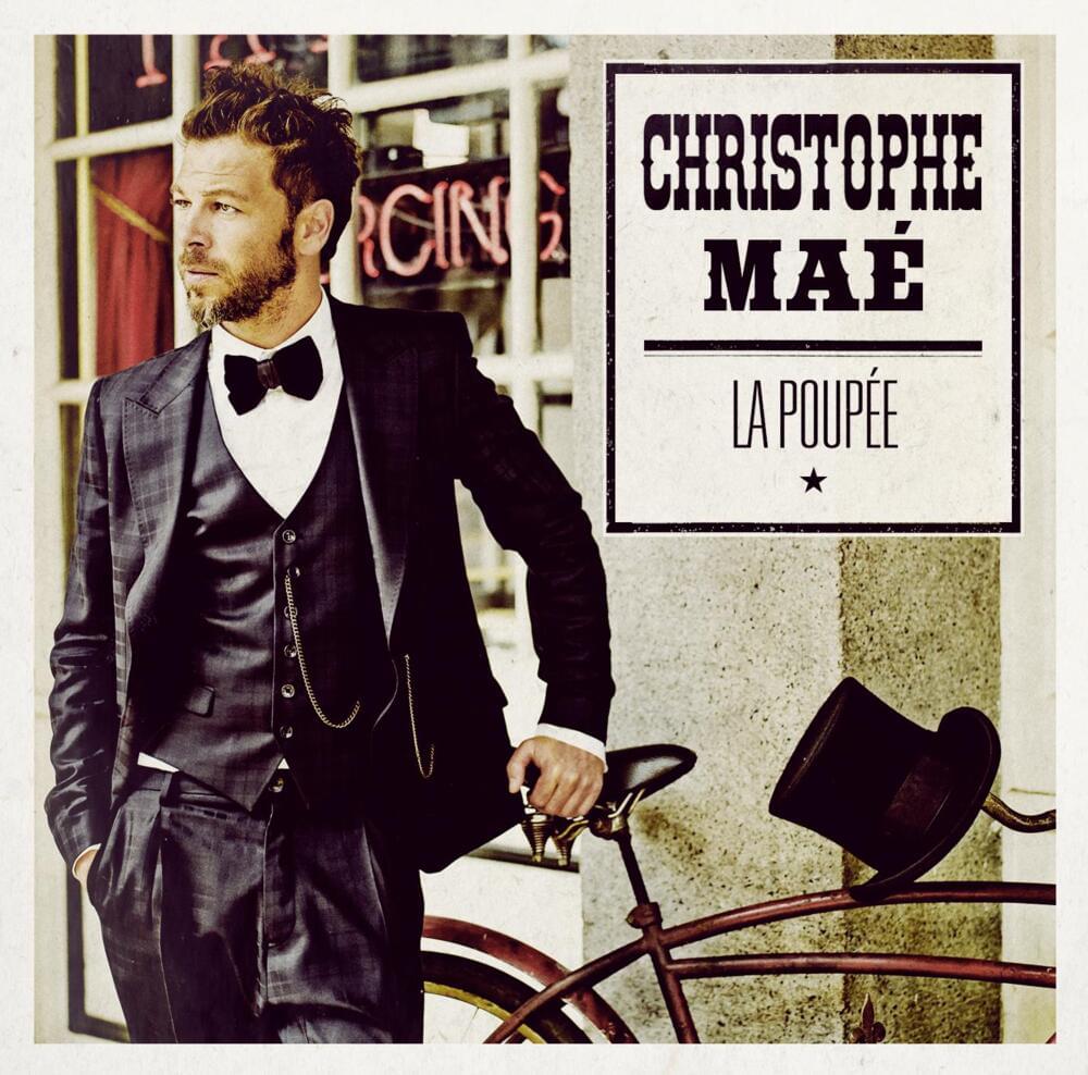 Album cover art for "La poupée" by Christophe Maé