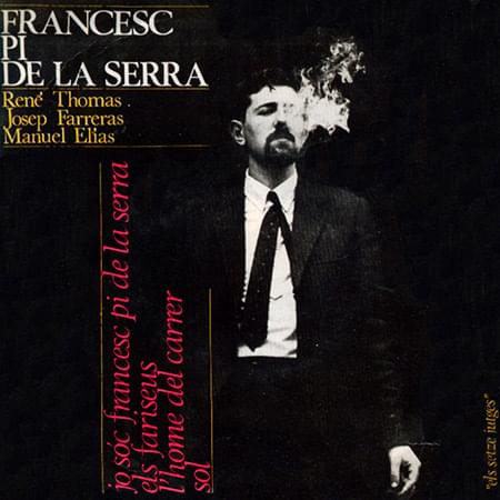 Album cover art for "L’home del carrer" by Francesc Pi de la Serra