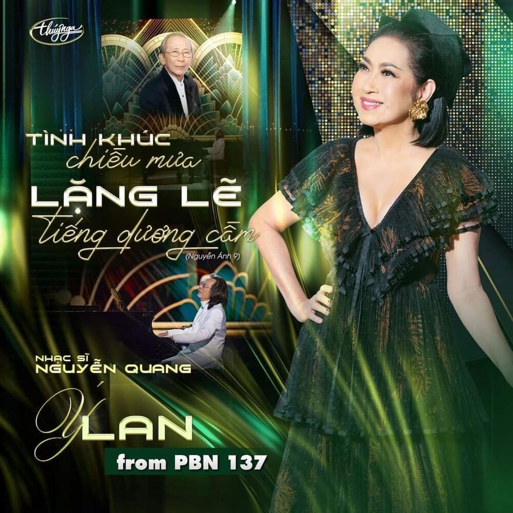 Album cover art for "Lặng Lẽ Tiếng Dương Cầm" by Ý Lan (VNM)