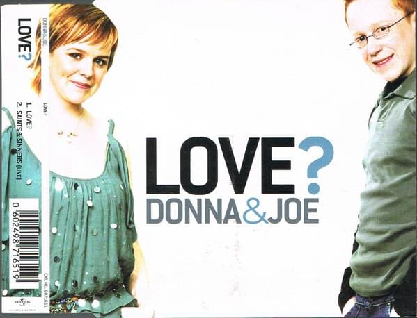 Album cover art for "Love?" by Donna & Joe McCaul