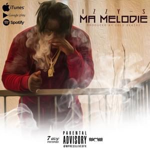 Album cover art for "Ma mélodie" by Izzy-S