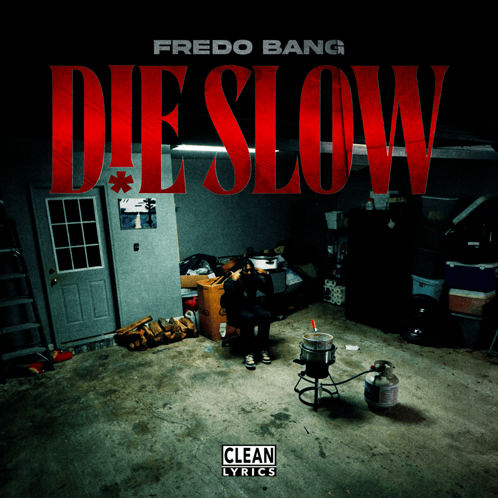Album cover art for "d!e slow" by Fredo Bang