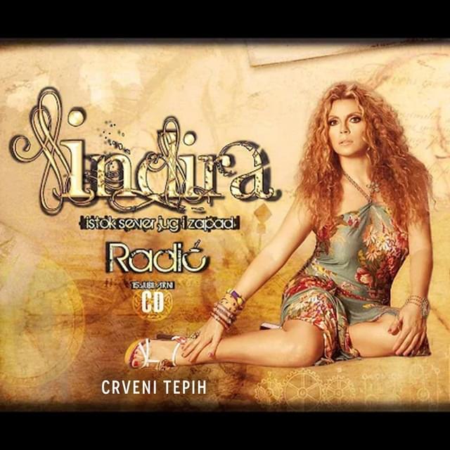 Album cover art for "Crveni tepih" by Indira Radić