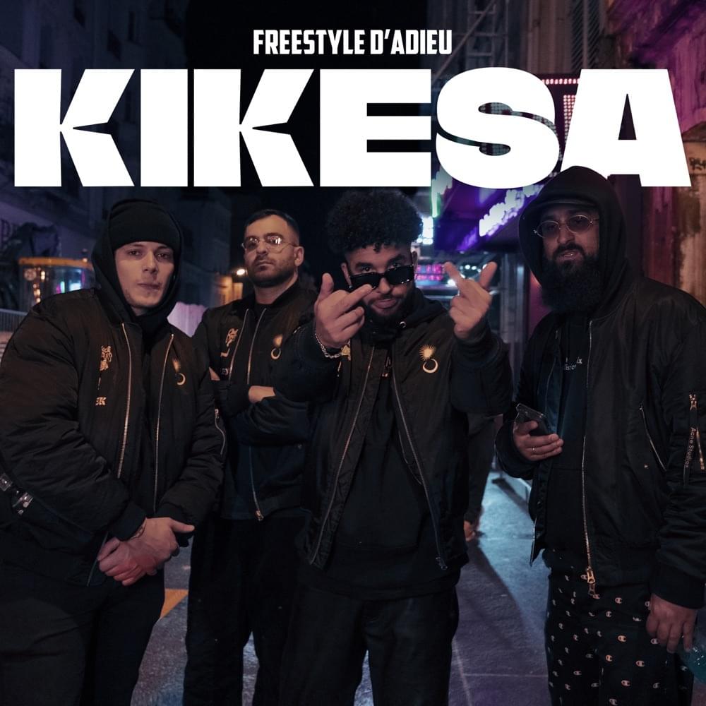 Album cover art for "Freestyle d’adieu" by KIK