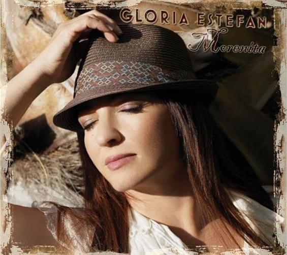 Album cover art for "Morenita" by Gloria Estefan