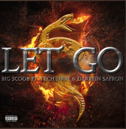 Album cover art for "Let Go" by Tech N9ne & Darrein Safron