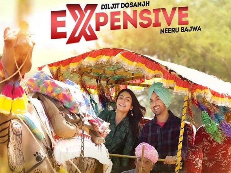 Album cover art for "Expensive" by Diljit Dosanjh
