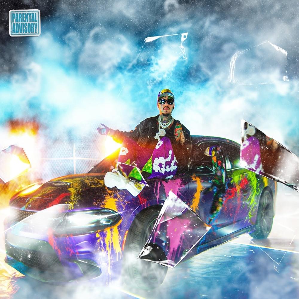 Album cover art for "HANNA" by 6ix9ine