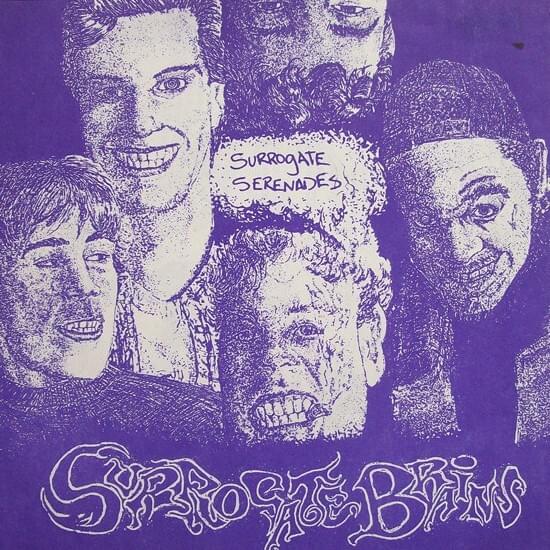 Album cover art for "Down Town" by Surrogate Brains