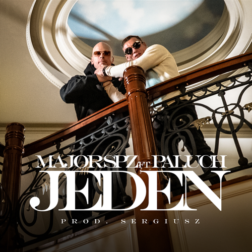 Album cover art for "Jeden" by Major SPZ & Paluch