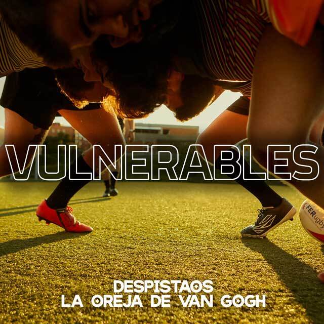 Album cover art for "Vulnerables" by Despistaos & La Oreja de Van Gogh