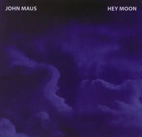 Album cover art for "Hey Moon" by John Maus & Molly Nilsson