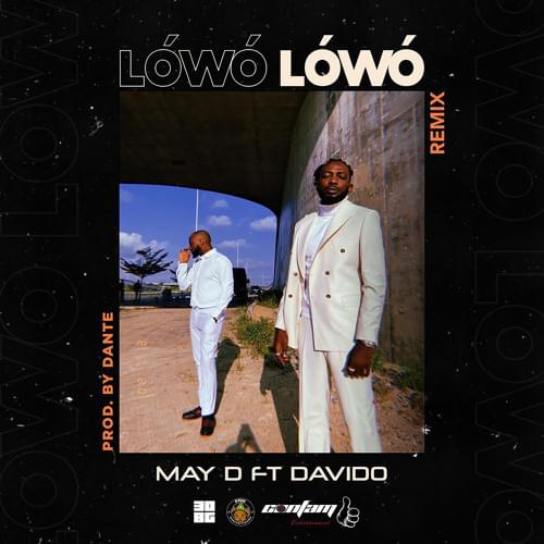 Album cover art for "Lówó Lówó (Remix)" by May D & Davido