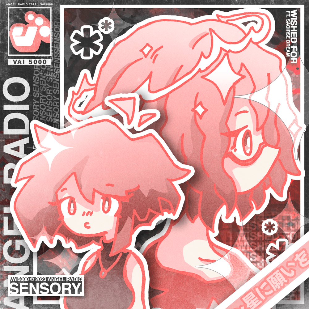 Album cover art for "wishedfor" by vai5000 & saoirse dream
