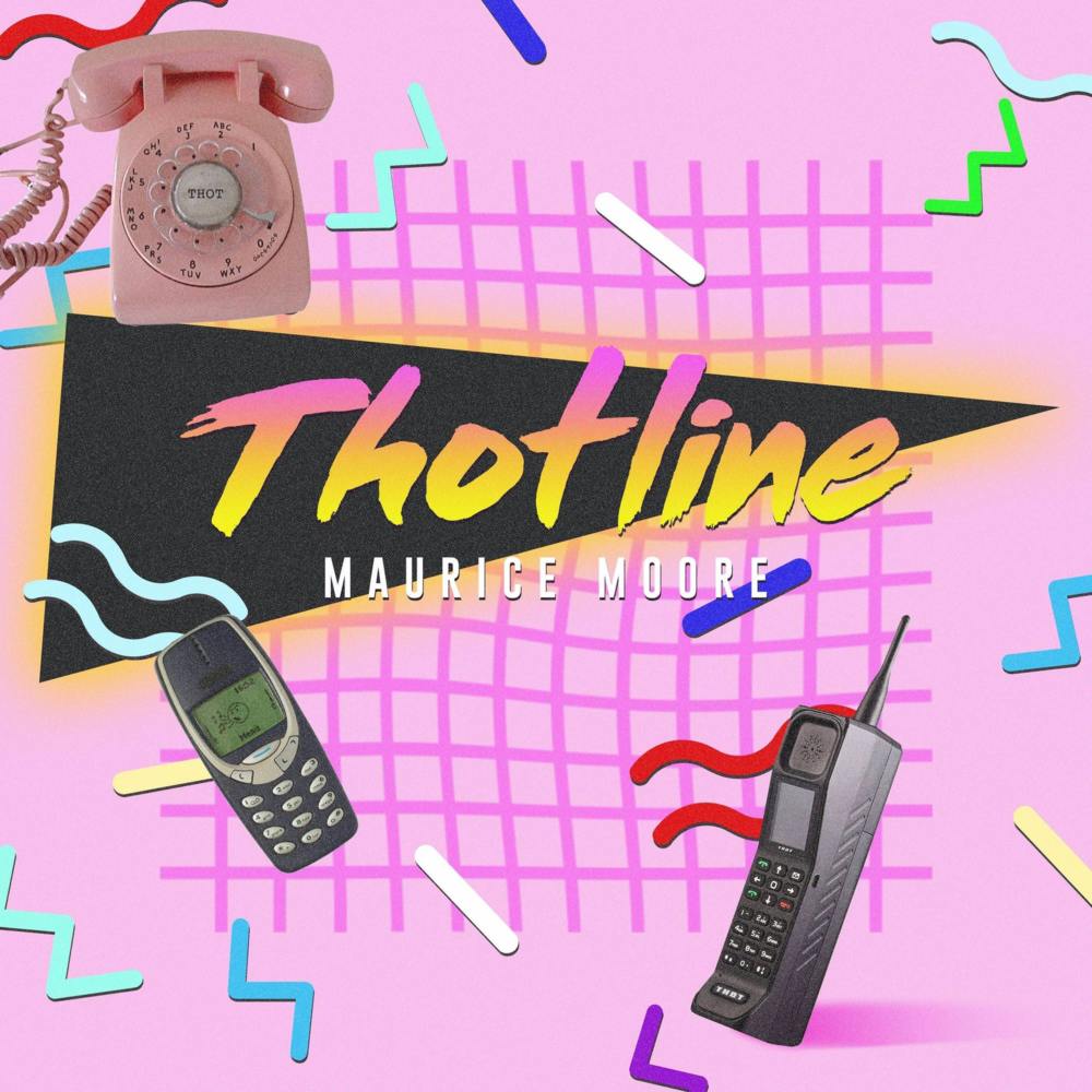 Album cover art for "Thotline" by Maurice Moore