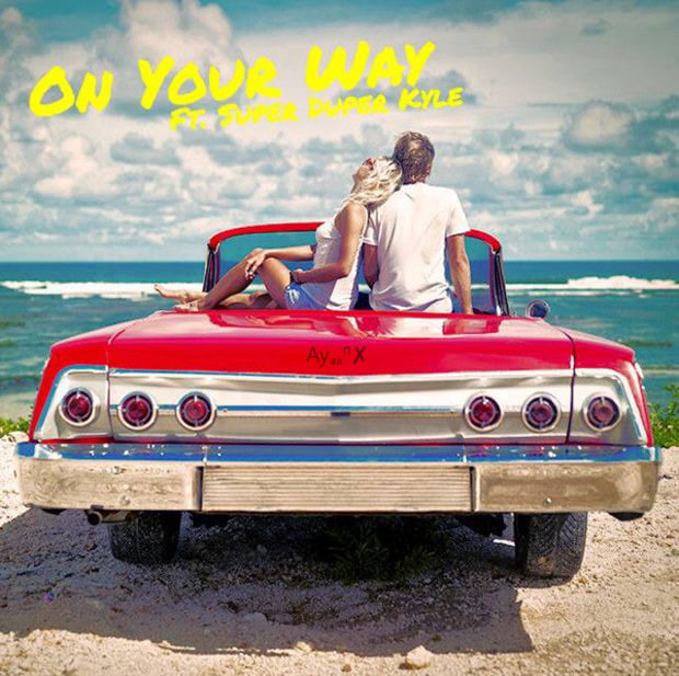 Album cover art for "On Your Way" by Austin Mahone & KYLE