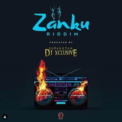 Album cover art for "Zanku Riddim" by DJ Xclusive