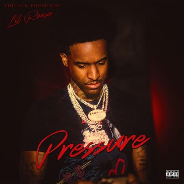 Album cover art for "Pressure" by Lil Reese & Wuda