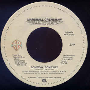Album cover art for "You’re My Favorite Waste of Time" by Marshall Crenshaw