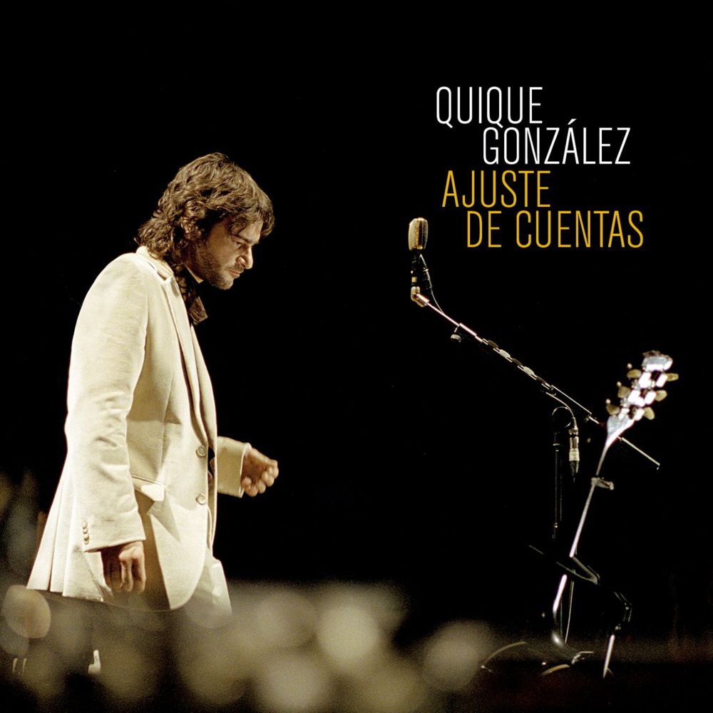 Album cover art for "Te lo dije (Directo 06)" by Quique González & Miguel Ríos
