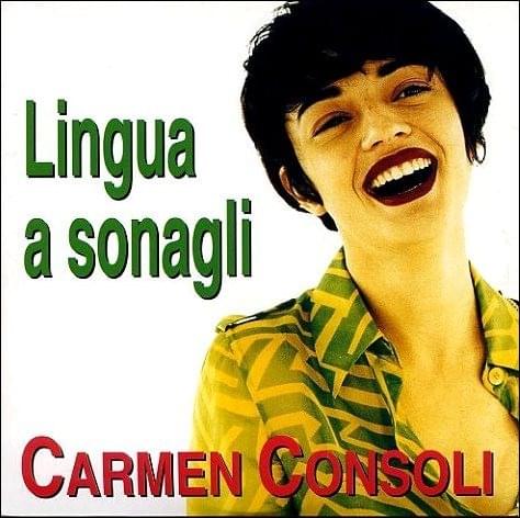 Album cover art for "Lingua a sonagli" by Carmen Consoli