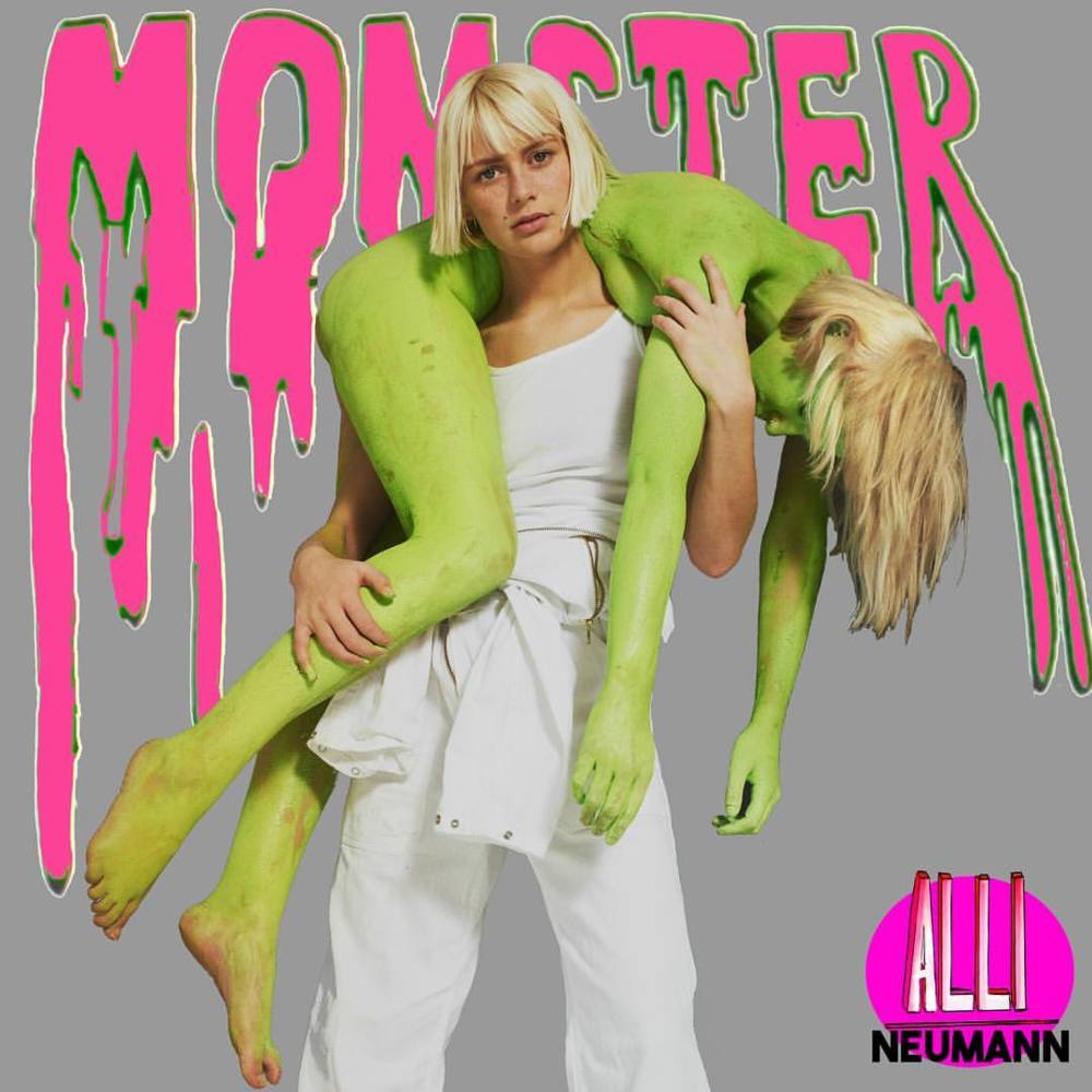 Album cover art for "Monster" by Alli Neumann