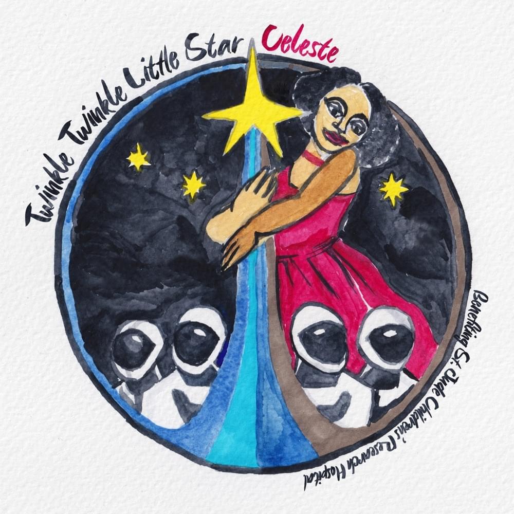 Album cover art for "Twinkle Twinkle, Little Star (Benefitting St. Jude Children’s Research Hospital)" by Celeste