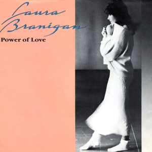 Album cover art for "Power of Love" by Laura Branigan