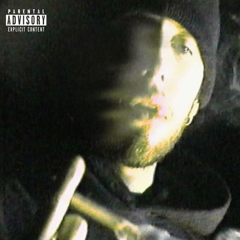 Album cover art for "Distorted Blunts" by REPTILIAN GOD MANA