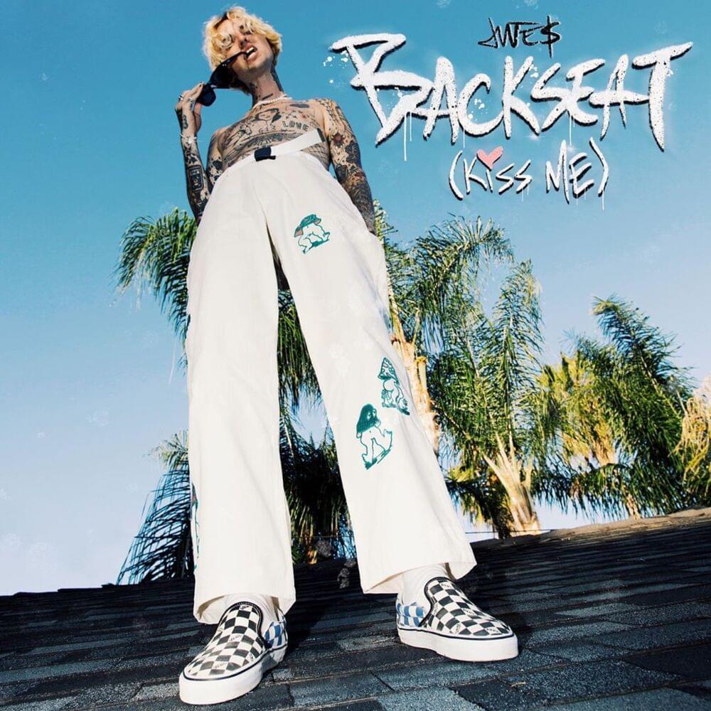 Album cover art for "Backseat (Kiss Me)" by Jutes