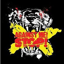Album cover art for "Stop!" by Against Me!