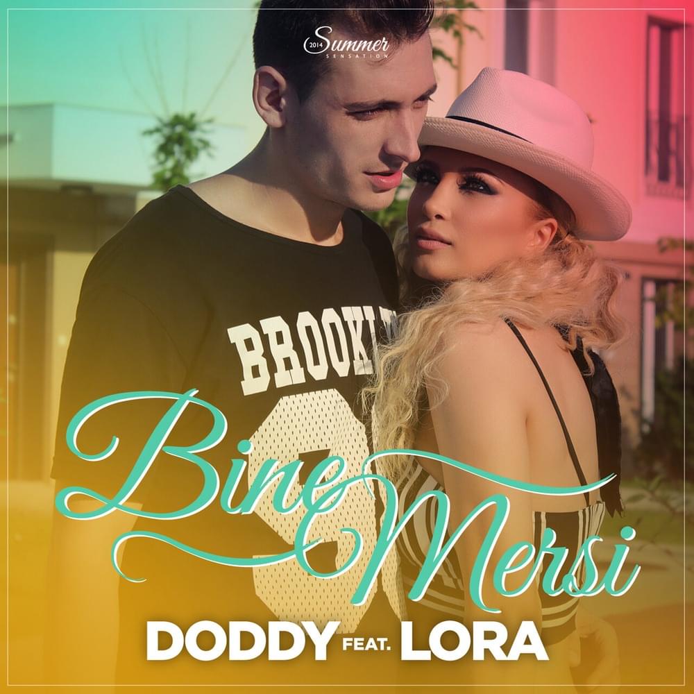 Album cover art for "Bine mersi" by Doddy & LORA