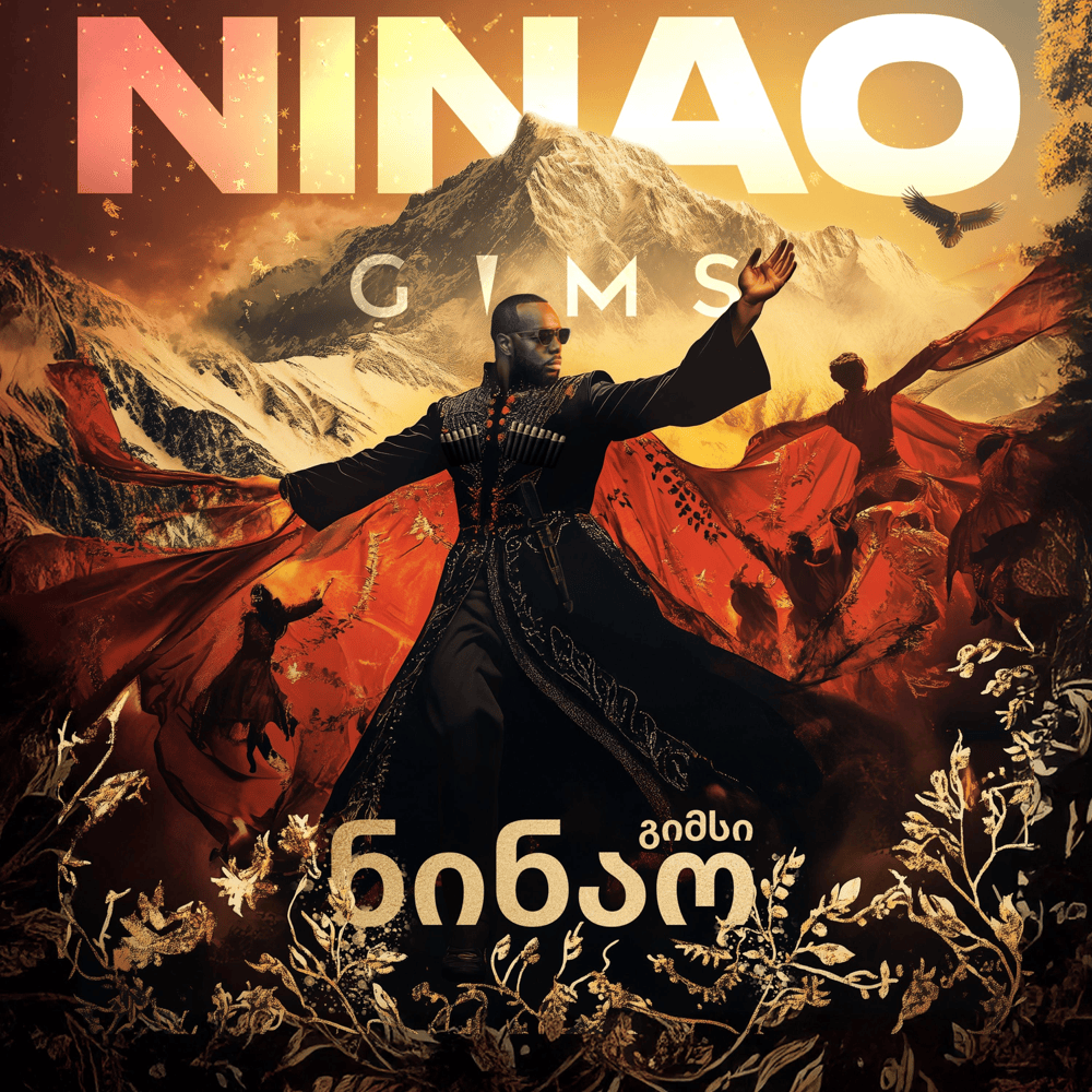 Album cover art for "NINAO" by GIMS