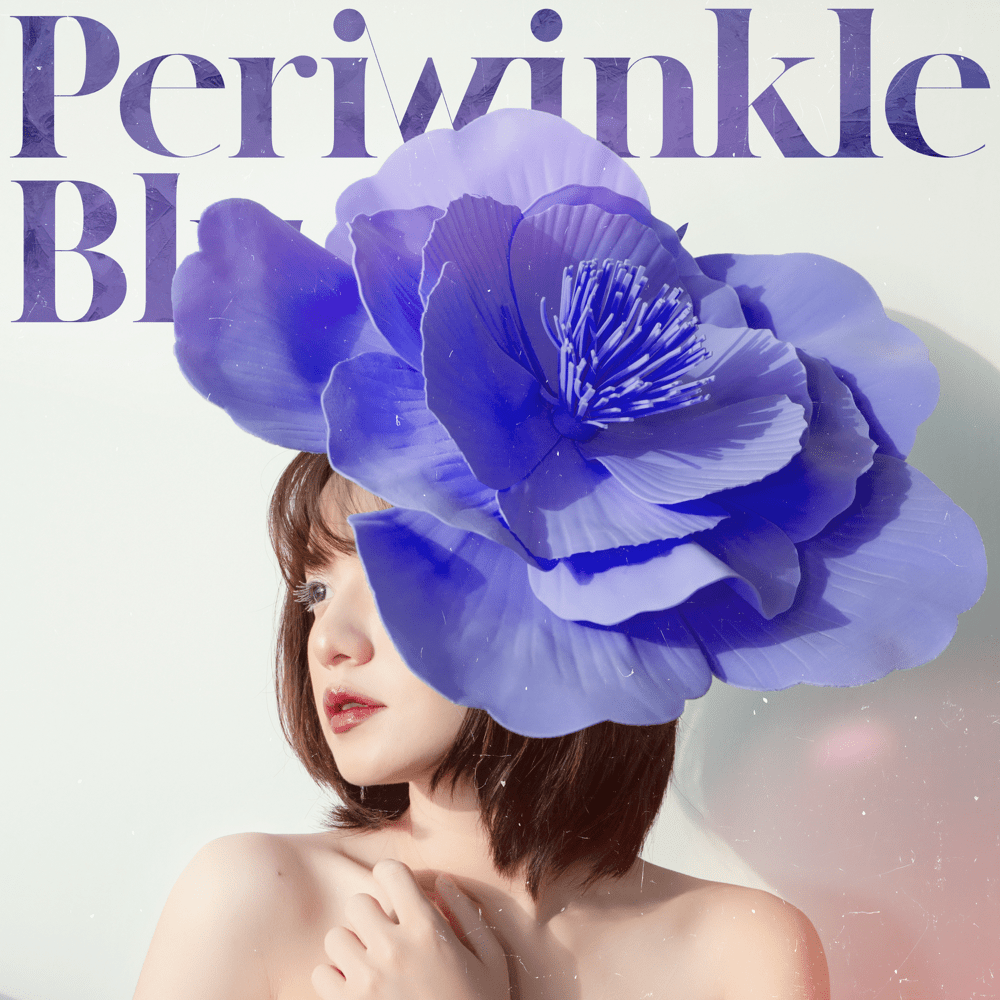 Album cover art for "Periwinkle Blue" by Lucia (KOR)