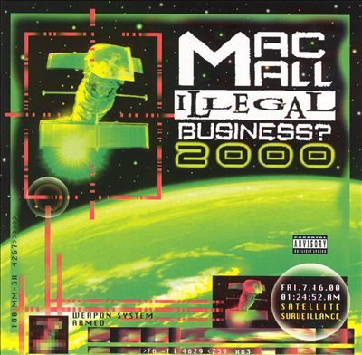 Album cover art for "Wide Open" by Mac Mall & Shima