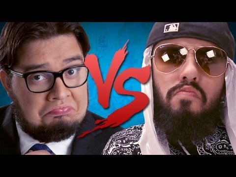 Album cover art for "Batalha de Youtubers: Jacaré Banguela vs Mussoumano" by MUSSA & Jacaré Banguela