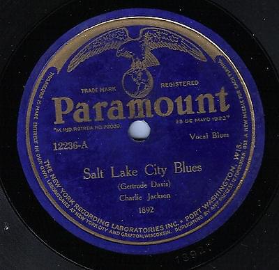 Album cover art for "Salt Lake City Blues (Take 1)" by Papa Charlie Jackson