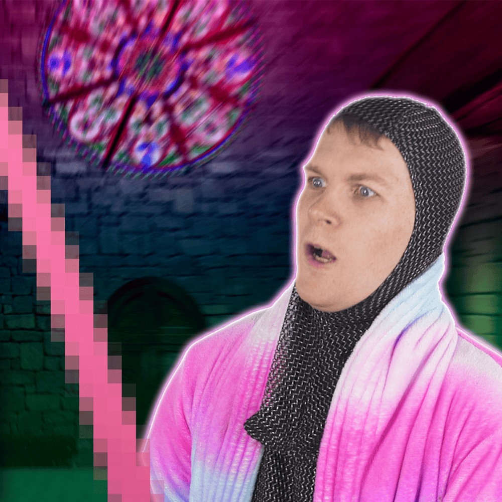 Album cover art for "Crystal Maidens" by Dan Bull