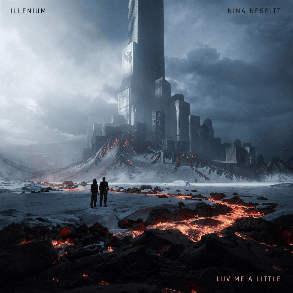 Album cover art for "Luv Me A Little" by ILLENIUM & Nina Nesbitt