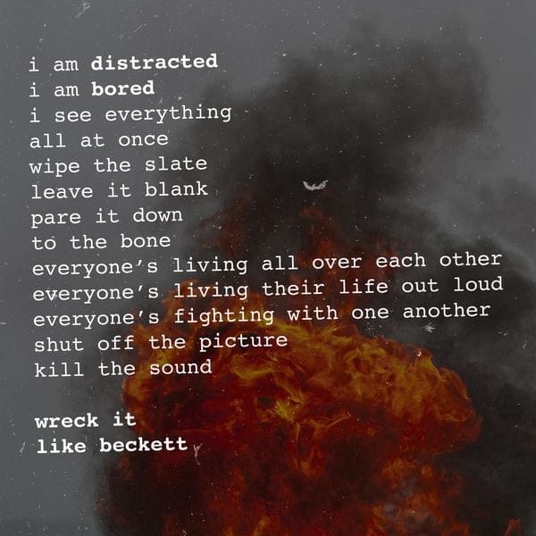 Album cover art for "Wreck It Like Beckett" by Therapy? (Band)